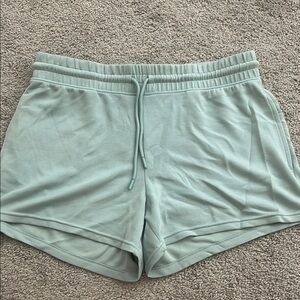 Women's Light Green Shorts